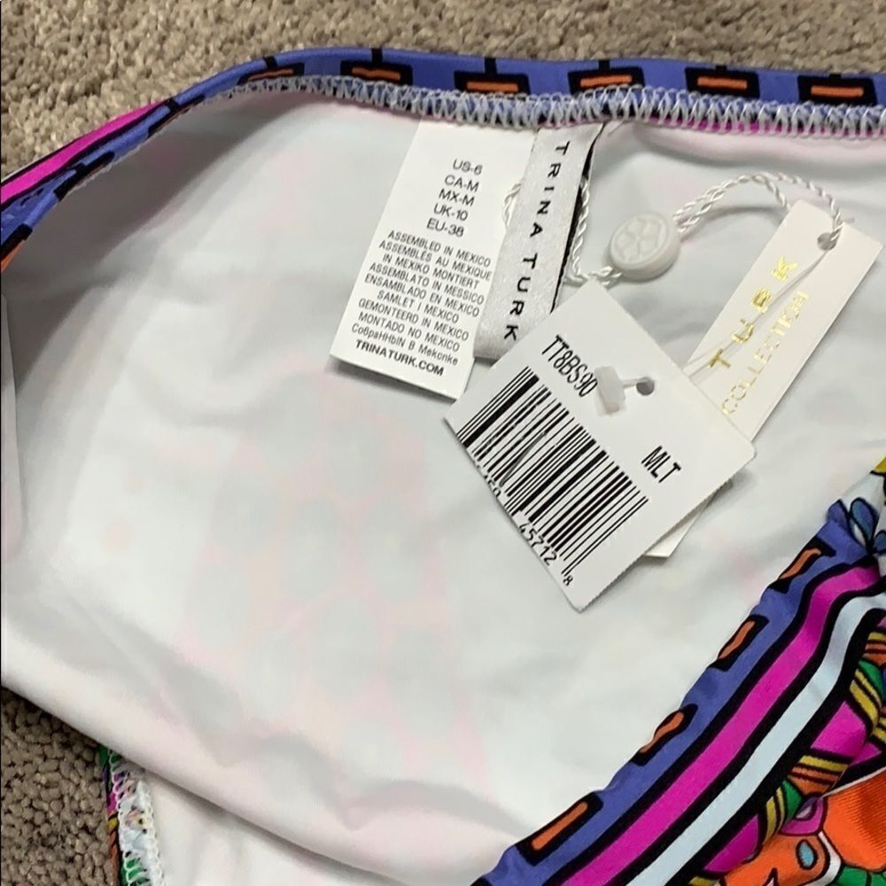 Trina Turk Jungle Beach bikini bottoms. NWT - Picture 9 of 10